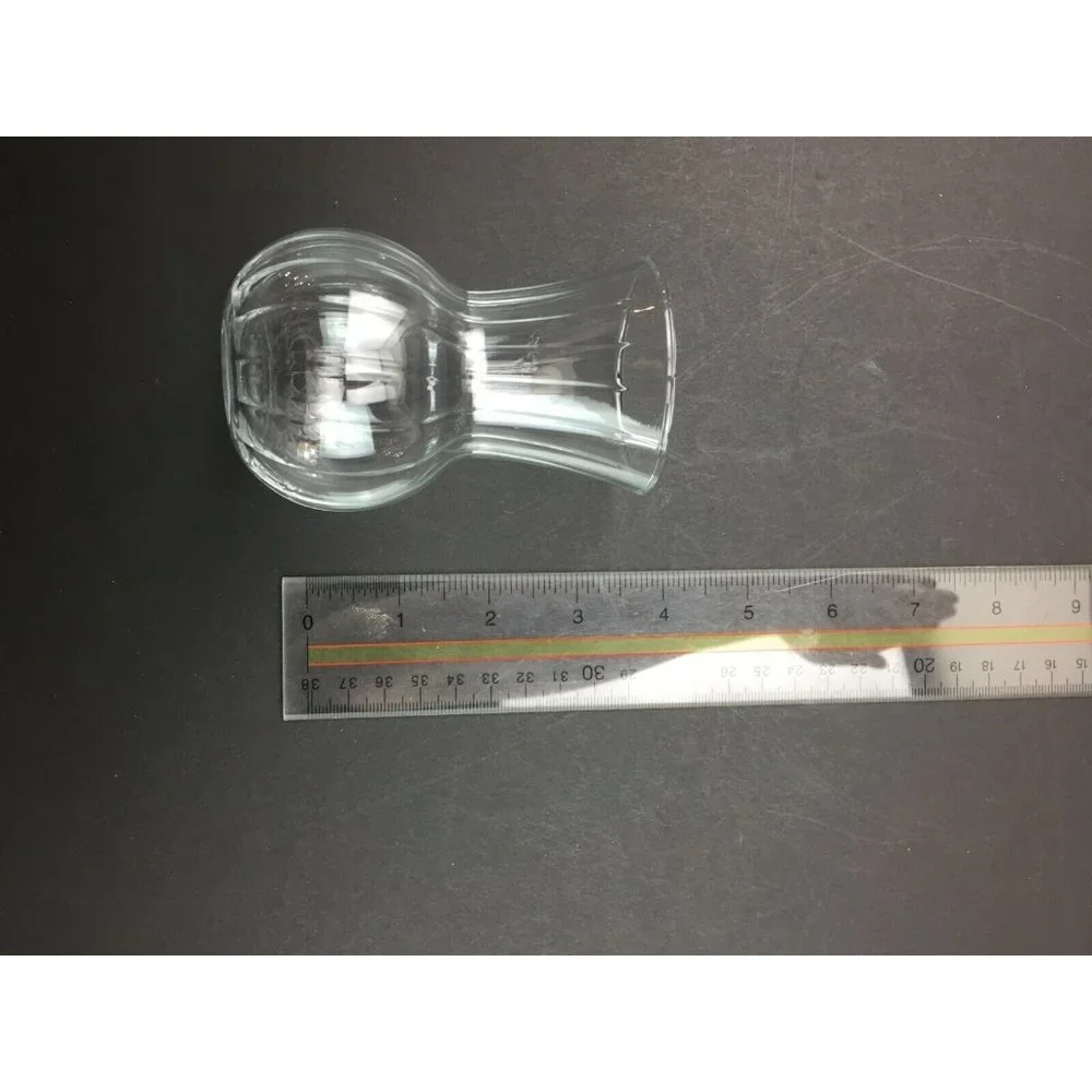 Clear Glass Trumpet Mini Flower Bud Vase Small 4